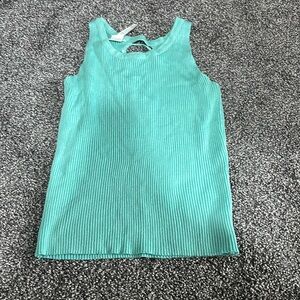 Turquoise tank top